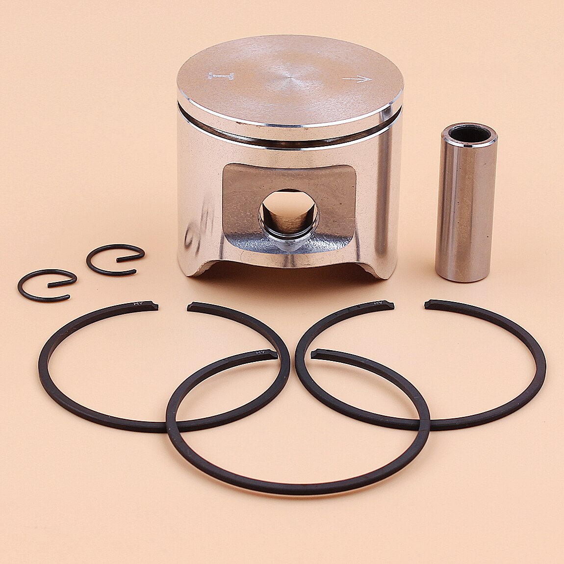 Kit de segments de piston pour tronçonneuse 48 mm avec 1/2 anneaux pour  Husqvarna 365 365XP 365 Special 365 EPA Tronçonneuse Pièces de rechange  Fournitures de jardin (Color : 2 Rings, Size : 1Set) pré : : Jardin