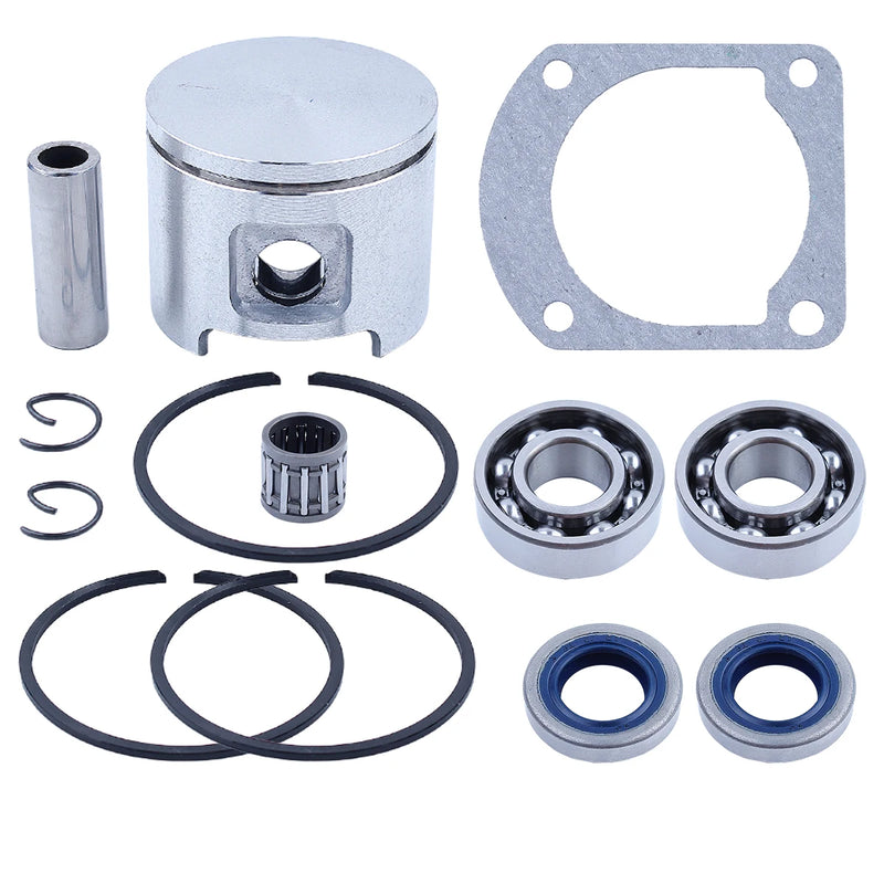 Kit de piston y anillos de 48mm, para motosierra Husqvarna 61