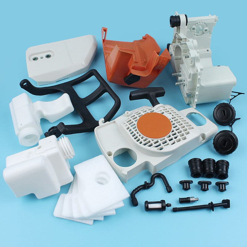 kit completo de carter y cubiertas para Stihl 017 018 MS170 MS180